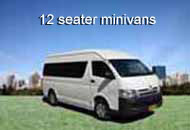 Sydney Charter Bus & Coach Hire Pic 2 - 12 14 seater deluxe minivans