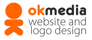 OKMEDIA Website and Logo Design Pic 1