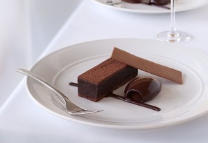 Blanco Food & Events Pic 4 - Venue Catering and Outside Catering Chocolate Delice chocolate mousse salted chocolate sauce