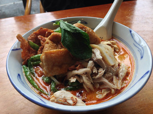 Omah's Malaysian Cuisine Pic 3 - Chicken laksa