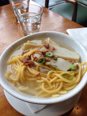 Omah's Malaysian Cuisine Pic 5 - Juniors meal Fishcake fishball noodle soup