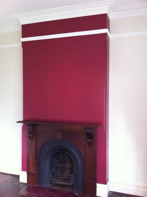 Sultan's Painting and Decorating Services Pic 5 - Intoduce some colour to your premises with a vibrant feature wall