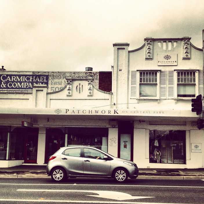 Patchwork On Central Park in Malvern East, Melbourne, VIC, Fabric