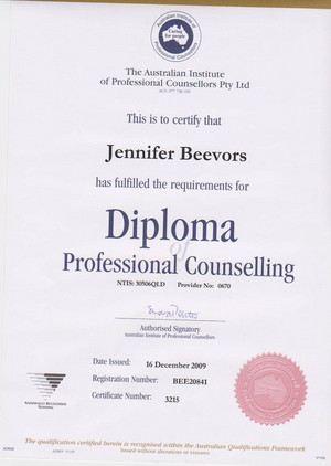 Jennifer Beevors Professional Counsellor Pic 3 - Counselling Inner West Sydney