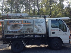 Level Line Plumbing, Drainage and Gas Pic 2 - level line trucks