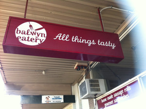 Balwyn Eatery Pic 3 - Outside signage is welcoming