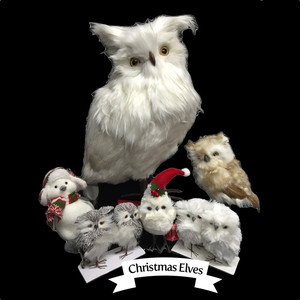 The Christmas Elves Store Melbourne Pic 5 - Add some owls to your Christmas tree or display