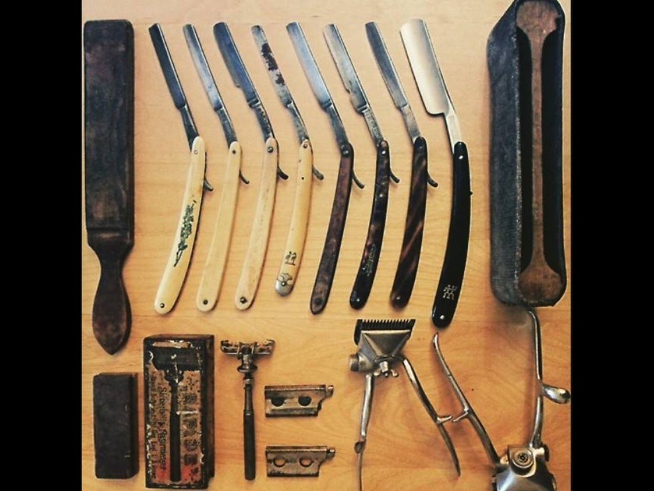 Warren Mienert The Barber Pic 1 - Tools of the tonsorial artist