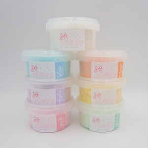 So Flossy Sweet Treats Pic 4 - Fairy Floss Mini Tubs Available in 7 tantalising flavours