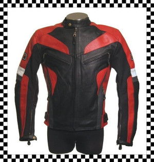 Waypoint Moto Pic 2 - Sport 2 slim cut Red and Black with Gunmetal and White trim in stock choice of other colours by order Sizes 38 to 48 Sport jackets Adelaide SA Australia