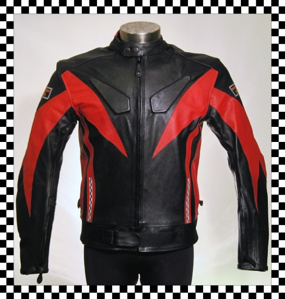 Waypoint Moto Pic 1 - Sport 1 Red Black in stock choice of other colours by order Sizes 38 to 48 Motorbike jackets Adelaide SA Australia