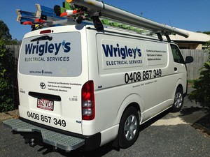 Wrigley's Electrical Services Pic 2 - The Van