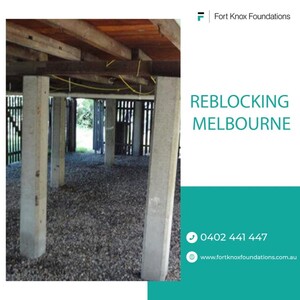 Fort Knox Foundations Pic 3 - Reblocking Melbourne at Fort Knox Foundations