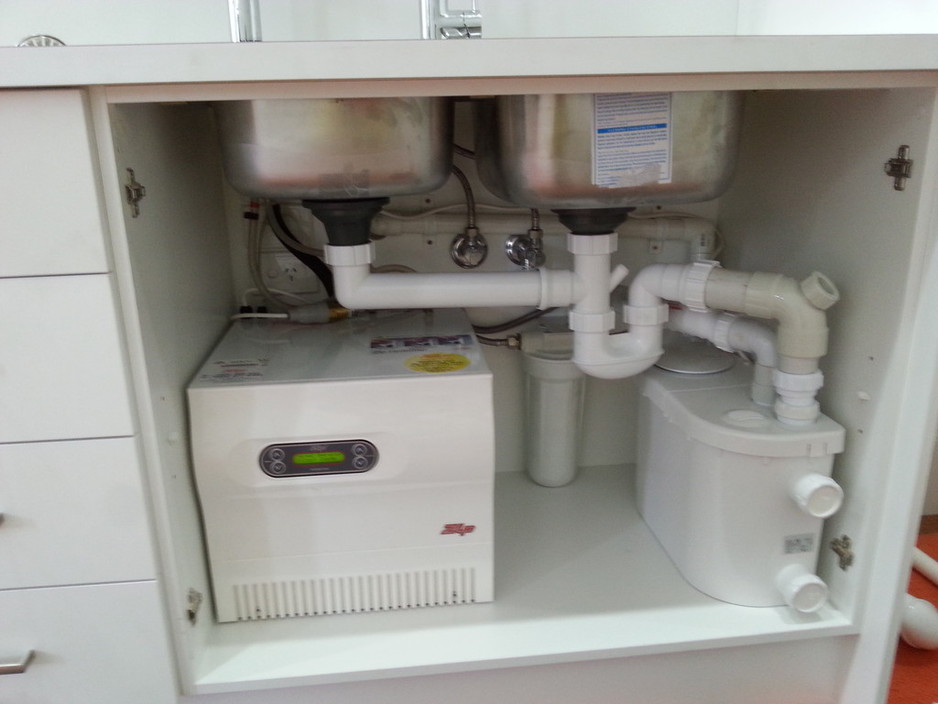 Plumbware Pic 1 - Kitchen macerator pump