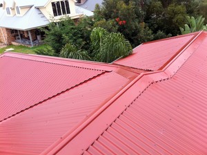 BayCity Roof Plumbing Pic 5 - Headland Colorbond Corrugated Roof