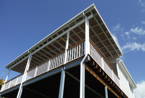 Caldicott Designs Pic 5 - New deck Living area Kitchen