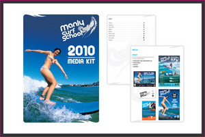 SpicyBroccoli Media Pic 3 - Manly Surf School media kit graphic design manly