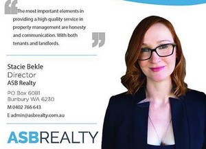 ASB Realty Pic 3 - Introducing Stacie Bekle from ASB Realty