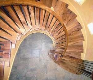 Lilydale Stairs - Stairtech Pic 3 - Stairtech Curved Wooden Stairs