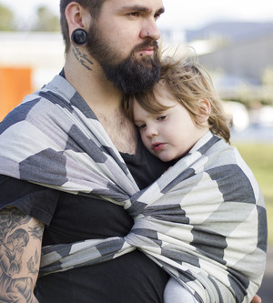 AngelRock Baby Pic 2 - Woven wraps for mums dads and anyone who wants to cuddle in comfort