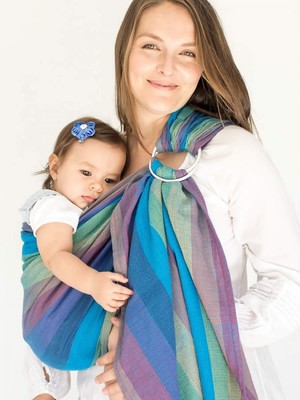 AngelRock Baby Pic 4 - Hold your little one close to our heart in a ringsling in organic cotton