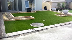 Synthetic Grass WA Pic 5 - Quickly landscape your garden using instant artificial grass No waiting for expensive lawn to grow Perfect for home sales