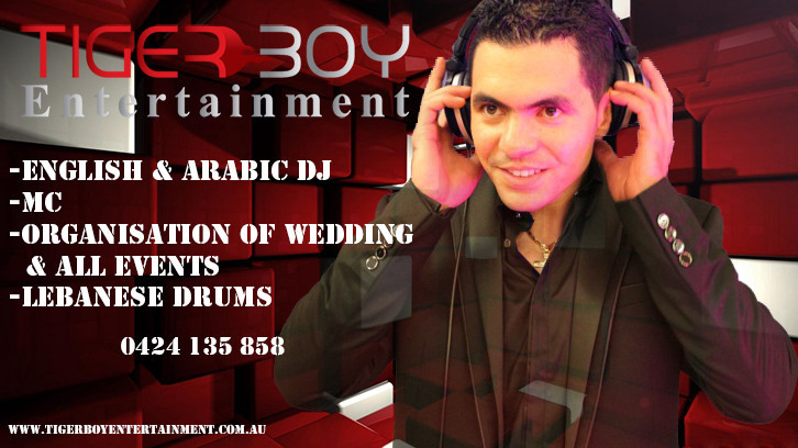 DJ TIGER BOY ENTERTAINMENT Pic 1 - DJ TIGER BOY ENTERTAINMENT Lebanese DJ arabic DJ for weddings preweddings christenings birthdays and other special occasionsDJArabic DJEgyptian DJiraq DJashuri DJ