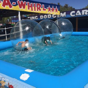 King's Carnival Pic 4 - Water balls Kids having a ball