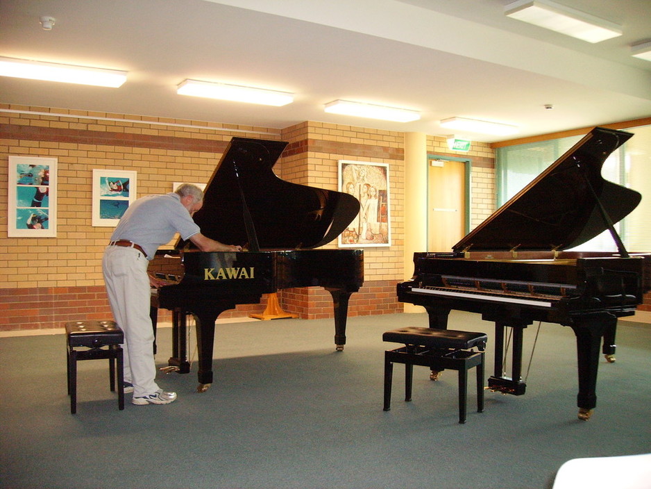 Armidale & New England Piano Tuning Pic 1 - Matching pianos for a recital