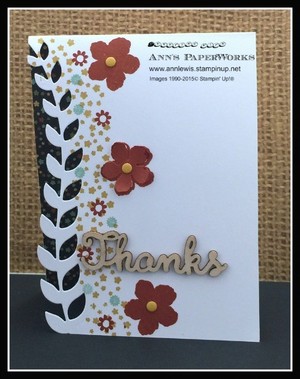 Independent Stampin' Up! Demonstrator t/a Ann's PaperWorks Pic 5