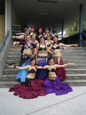 Opalesque Tribal Bellydance Pic 4 - Tribal Bellydance Student Performance October 2013