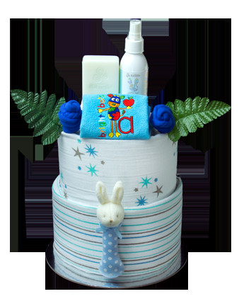 Creative Cakes and Gifts Pic 1 - Groovy Baby Nappy Cake