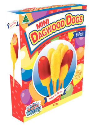 Keith's Foods Pic 3 - Keiths Mini Dagwood Dogs For those with smaller appetites its size makes it ideal as a snack or light meal Great for entertaining or parties