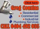 Greg Cousins Pic 1 - Plumber