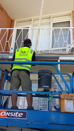 MC Building Solutions Pic 3 - Concrete Repair to Balcony Edge