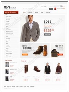 Cheap Cheap Website Design Pic 5 - Sample online shop website template