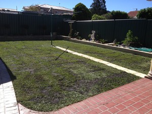 On Target Property Maintenance Pic 5 - New turf laying