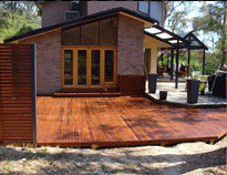 Simply Carpentry Pic 4 - Merbau deck screens