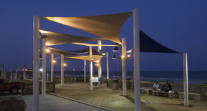 Impressive Shade Sails Pic 4 - Light up your shade sails