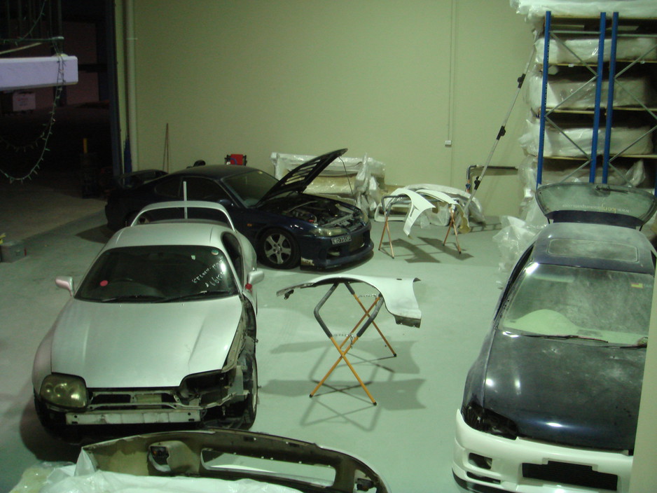 Kenji Motorsports Pic 1 - inside workshop