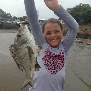 Tackle Land Pic 4 - Megan with a Cracker Bream