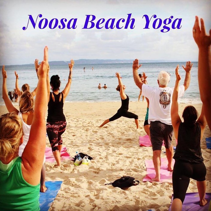 Noosa Beach Yoga Pic 1