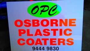 Osborne Plastic Coaters Pic 4 - Look for this sign on HoweCome down for an assessment of your old dishwasher and washing racks