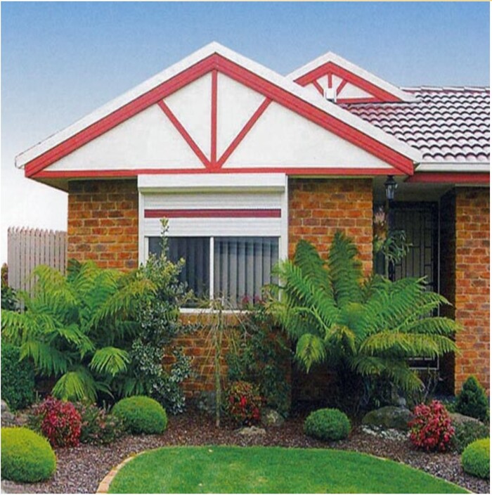 Southern Screen Scene Pic 1 - A beautiful home featuring sleek roller shutters and window shutters enhancing security and energy efficiency while complementing the architectural design in Adelaide