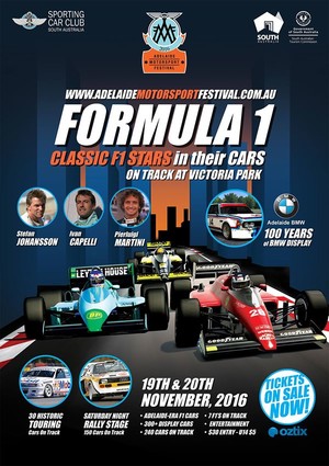 Sixoneone Designs Pic 3 - Latest A1 Poster design for upcoming Adelaide Motorsport Festival Dont miss out on this event in November 2016