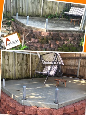 Astute Asset Management Pic 2 - Pressure Cleaning outdoor entertainment areas