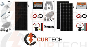 Solar Camping Australia Pic 5 - Curtech Solar Panel Packages are our best sellers