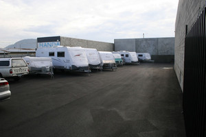 Kings Service Centre Pic 5 - Repairs parking area secure storage