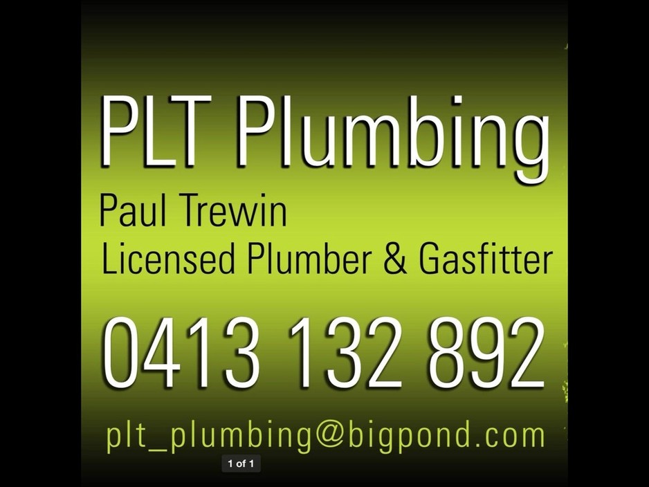 PLT Plumbing Pic 1