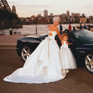 Judy Medway Divinely Feminine Couture Pic 4 - Vivienne bridal and flowergirl gowns by Judy Medway bridal couture